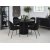 Table ronde Mood en chne teint noir - 120 cm