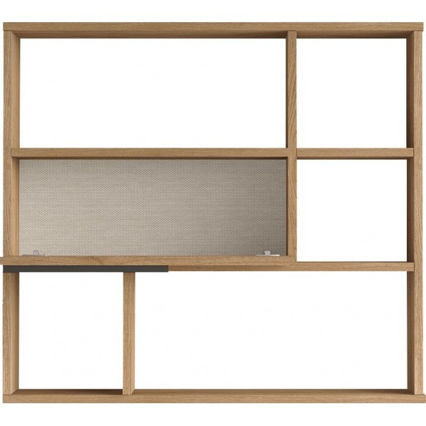 Oceaan wandplank - Walnoot Oceaan wandplank - Walnoot