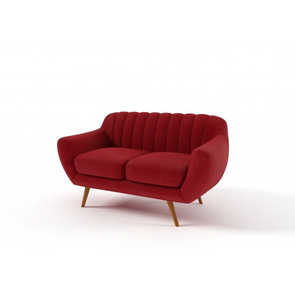 Canapé 2 places Visby - N'importe quelle couleur et tissu Canapé 2 places Visby - N'importe quelle couleur et tissu