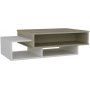 Tab soffbord 105 x 60 cm - Vit/cordoba