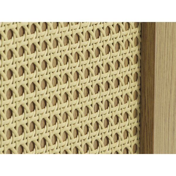 Buffet  menus - Chne/rotin artificiel