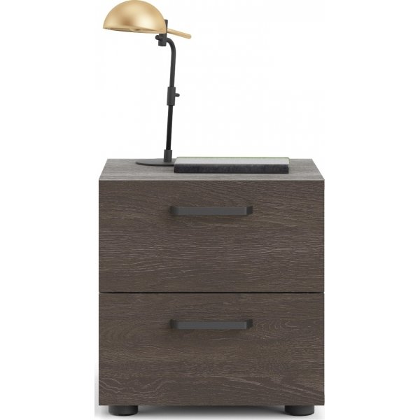 Dallas sängbord - Mörkbrun Dallas sängbord - Mörkbrun