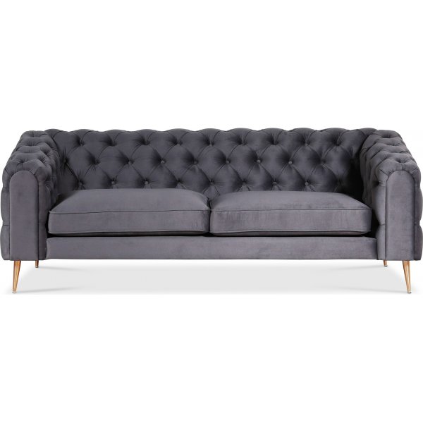 Tiffany 3-sits chesterfield - Valfri frg