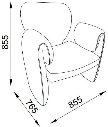 Fauteuil Geneve - Beige Fauteuil Geneve - Beige