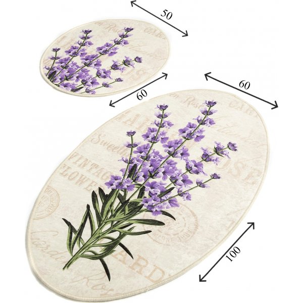 Lavendel badkamerkleed Lavendel badkamerkleed
