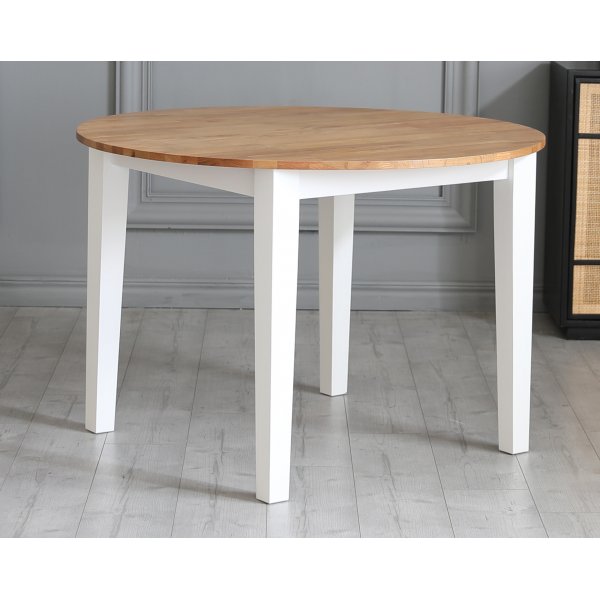 Matbord 110 cm + 4.00 x Servettringar