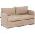 Saga 2-sits bddsoffa - Beige