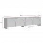 TV-b�nk Aurell 180 cm - Vit