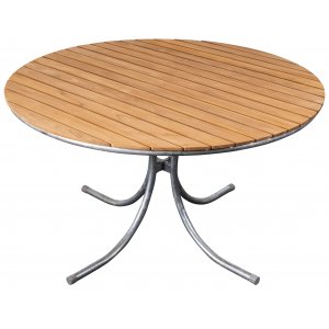 M�llan matbord runt 130 cm teak