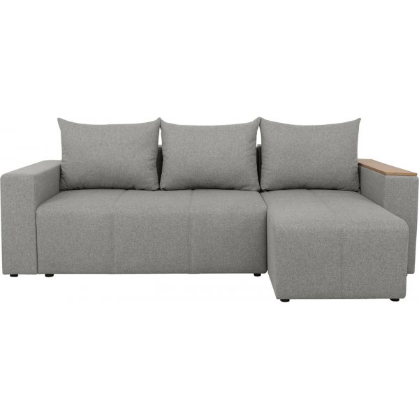 Denvo slaapbank met planken - Grijs