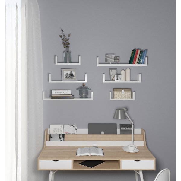 Timmy wandplank - Wit Timmy wandplank - Wit