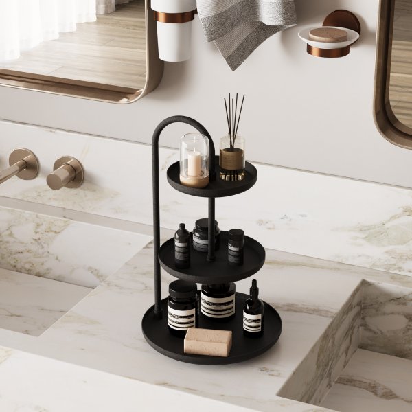 Dekorationsfat svart - Kalki