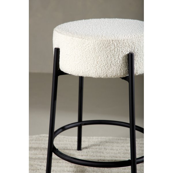 Tucson barstol 60 cm - Vit