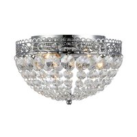 Saxholm Kristallplafond - Krom/Kristall Saxholm Kristallplafond - Krom/Kristall