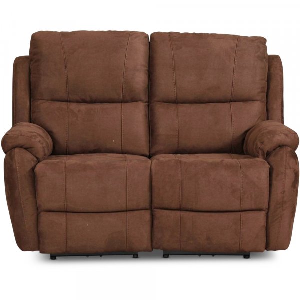 Enjoy Hollywood reclinersoffa - 2-sits (el) i brunt microfibertyg Enjoy Hollywood reclinersoffa - 2-sits (el) i brunt microfibertyg