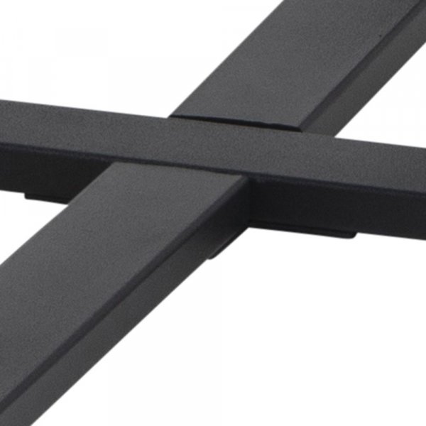 Amble soffbord 77 cm - Svart/svart marmor