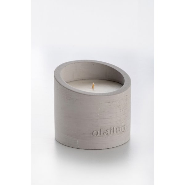 Bougie parfume Pente - Gris