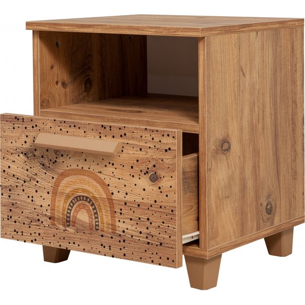 Table de chevet Leva Rainbow - Pin