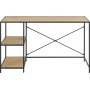 Seaford bureau 130 cm - Eiken/zwart