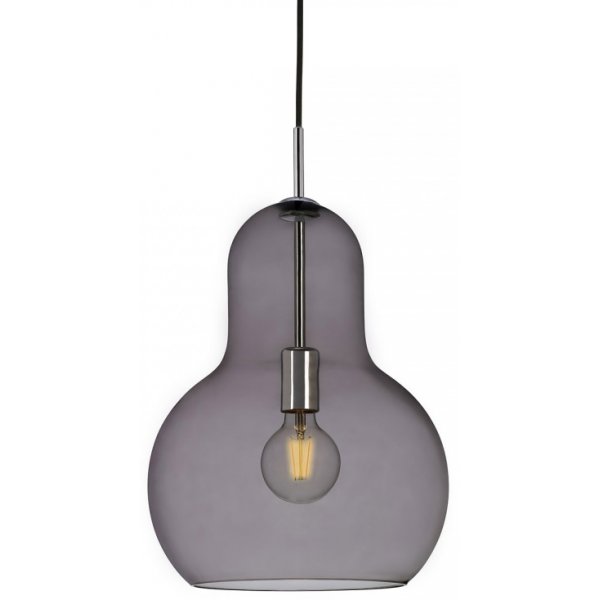 Living taklampa - Rkfrgat glas