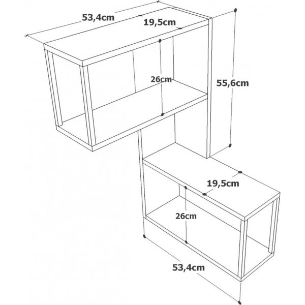 Voyage vgghylla 16 - Furu