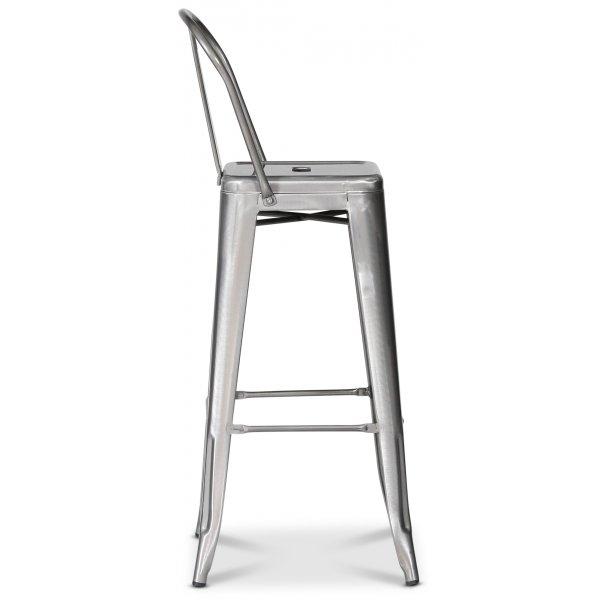 France Blanco Barstol i metall - Galvaniserad metall France Blanco Barstol i metall - Galvaniserad metall