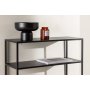 Georgetown sidobord 30 x 80 cm - Svart