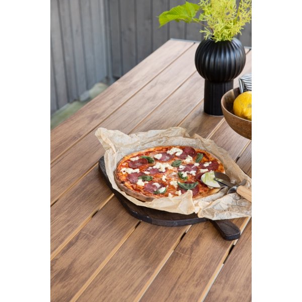 Break matbord 150 x 90 cm - Brun/Svart