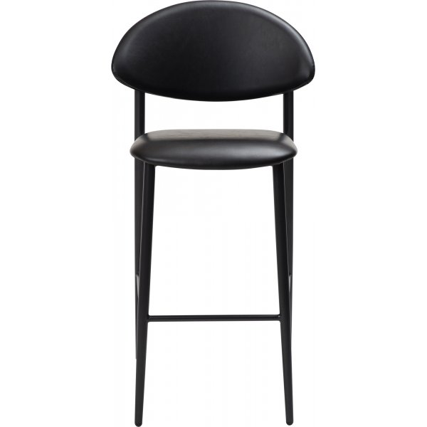 Chaise de comptoir Tush - PU noir Chaise de comptoir Tush - PU noir
