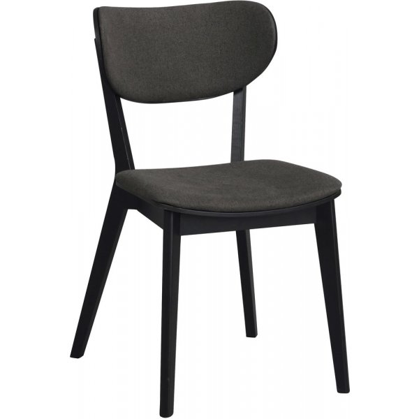 Rowico Cato stol - Svart ek/gr
