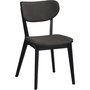 Rowico Cato stol - Svart ek/gr