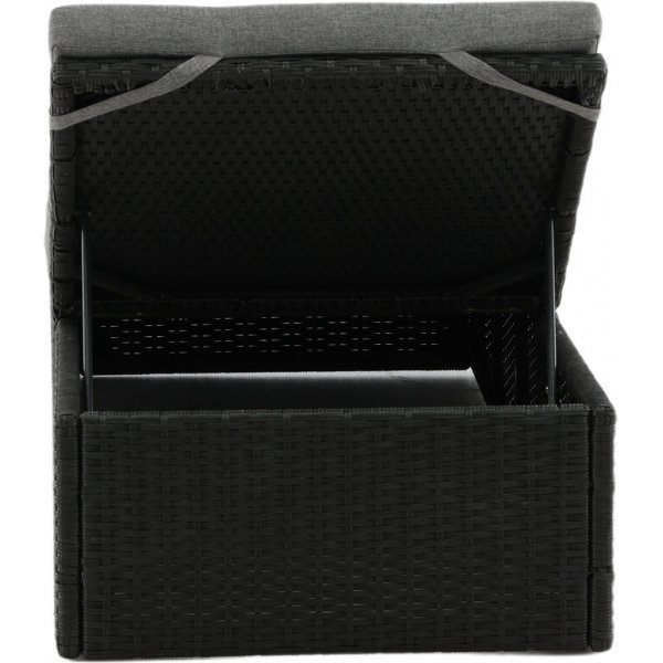 Quad solsäng - Svart Quad solsäng - Svart