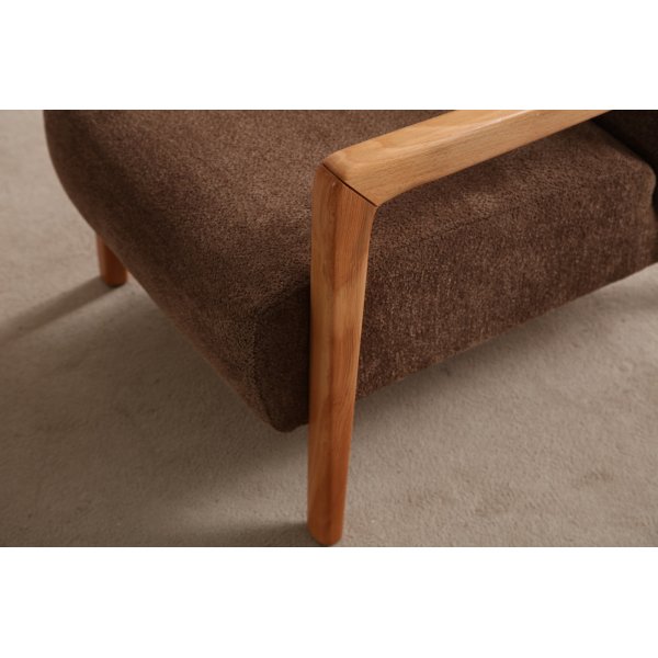 Fauteuil Lyke - Marron Fauteuil Lyke - Marron