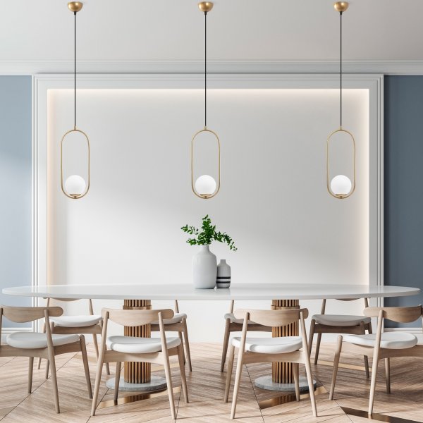 Mudoni taklampa 837 - Guld