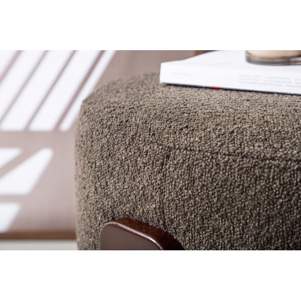 Pouf Coffey - Gris foncé Pouf Coffey - Gris foncé