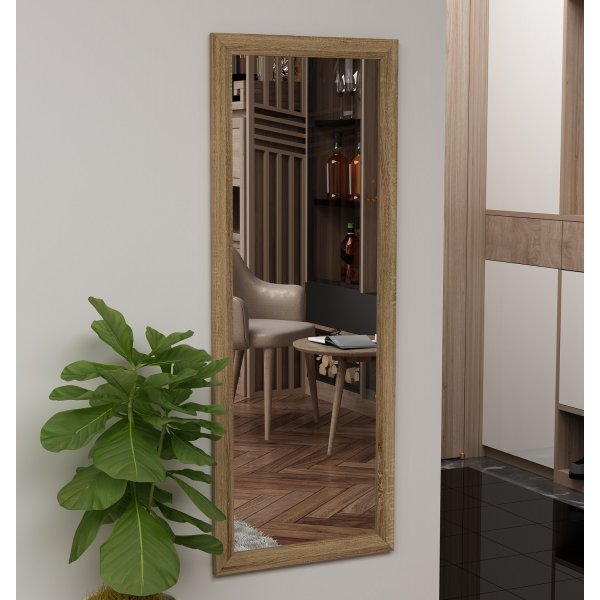 Miroir mural Sonny - Marron
