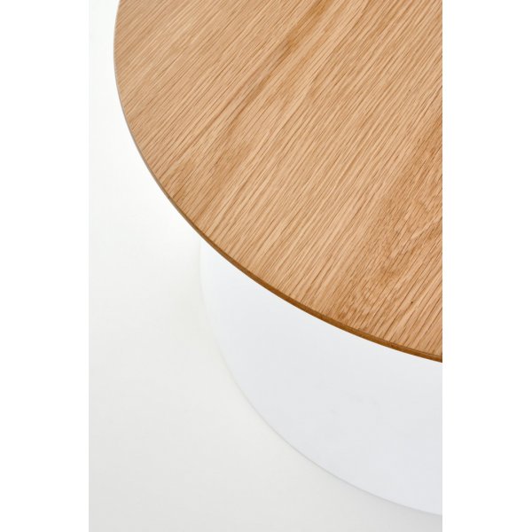 Table basse Saranda 49 cm - Blanc