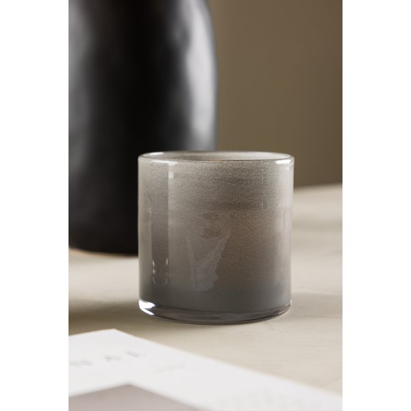 Lanterne Glora Ø10 cm - Gris clair Lanterne Glora Ø10 cm - Gris clair