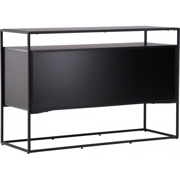 Kingsport avlastningsbord 120 x 45 cm - Svart