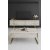 Table basse Lux 90 x 60 cm - Travertin/or