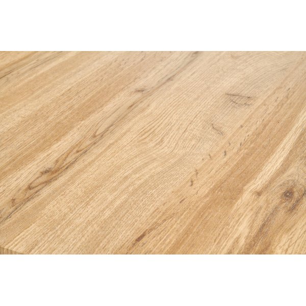 Table basse Catja 60 cm - Chne/noir