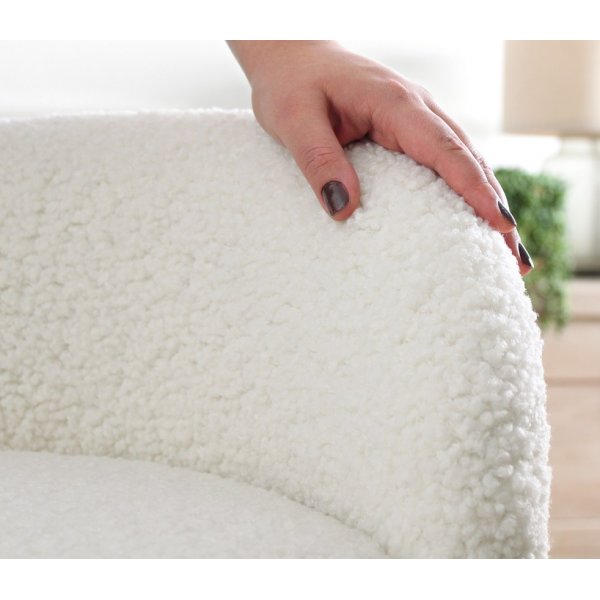 Pouf Rufmee - Blanc Pouf Rufmee - Blanc