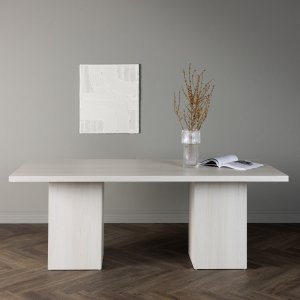 Olga matbord 200 x 90 cm - Vit Olga matbord 200 x 90 cm - Vit