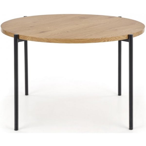 Tanzi matbord 120 cm - Ek/svart