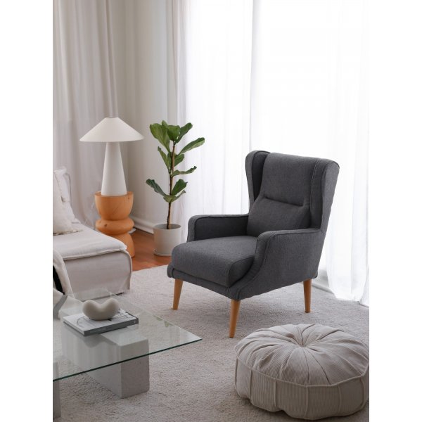 Fauteuil Klam - Noir Fauteuil Klam - Noir