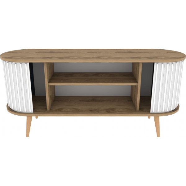 Banc multimdia Stormy - Chne/blanc