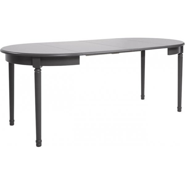 Table à manger Lucan 4 95-195 x 95 cm - Graphite Table à manger Lucan 4 95-195 x 95 cm - Graphite