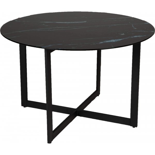 Figo runt soffbord 80 cm - Svart