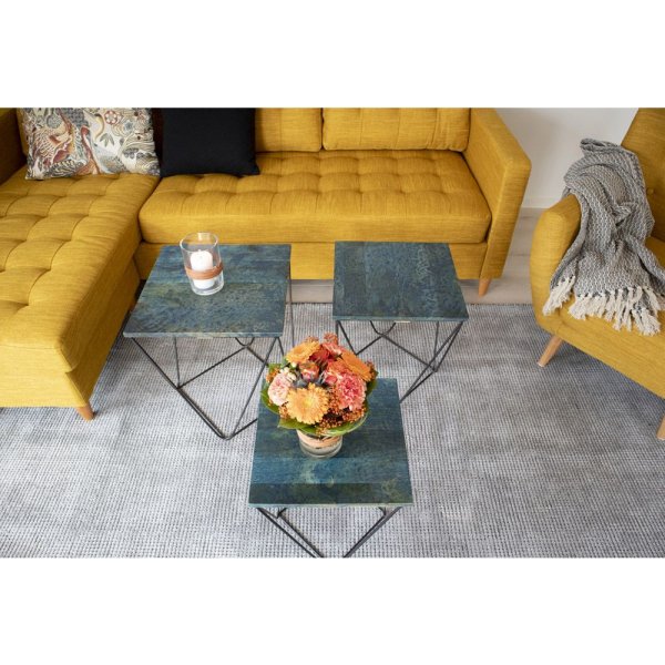 Ranchi Satsbord - Mango tr�/marmor