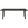 New York matbord 180 cm i brunbetsad ek